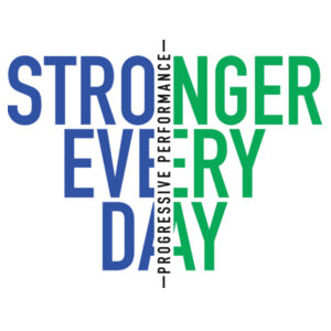 STRONGER EVERY DAY 2 - CREWNECK - $5GG3K3$ Design