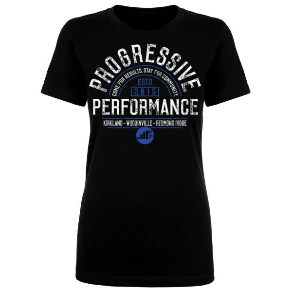 RESULTS & COMMUNITY - WOMEN'S FITTED T-SHIRT - JQP61E Thumbnail