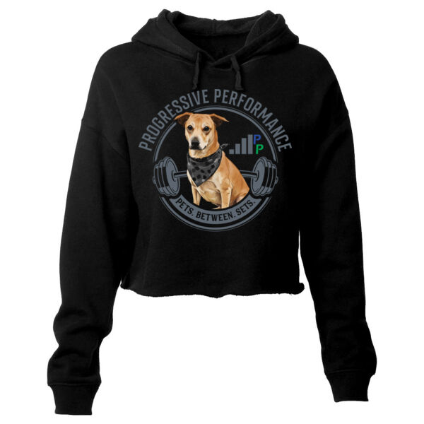 PETS BETWEEN SETS - WOMEN'S CROP HOODIE - $T98R6Q$ Thumbnail