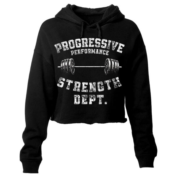 STRENGTH DEPT. - WOMEN'S CROP HOODIE - $1KJG8S$ Thumbnail